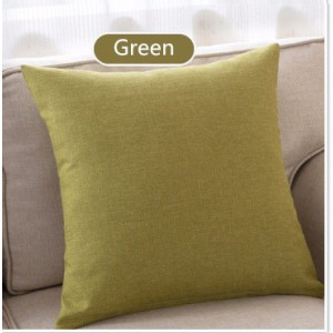 Декоративна калъфка за възглавница в цвят лайм - Lora